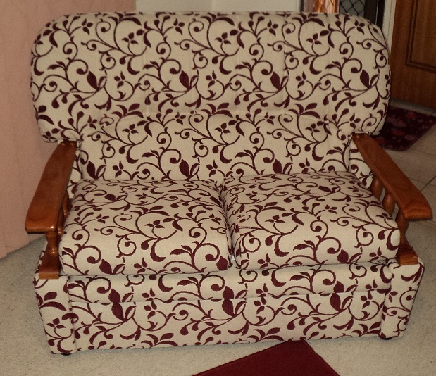 Recovered armchair